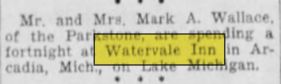 Watervale Inn - 1935 Mention In Det Free Press (newer photo)